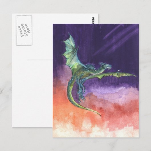 Trekdraak-Briefkaart Briefkaart (Voorkant / Achterkant)