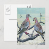 trekduiven briefkaart (Voorkant / Achterkant)