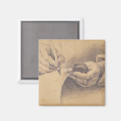 Trekhandjes, 1798 magneet (Voorkant / Achterkant)