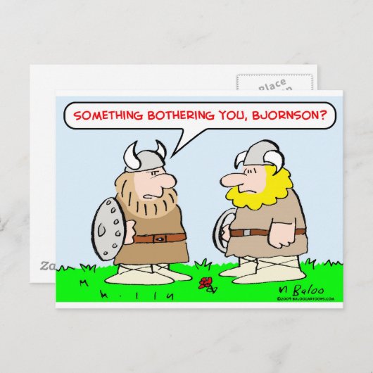 trekhoorns briefkaart (Voorkant / Achterkant)