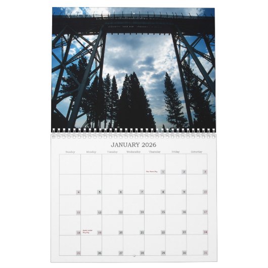 Trekken die leiden tot ... kalender (Jan 2026)