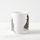 Trekken van grote paarden koffiemok (Center)