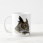 Trekken van grote paarden koffiemok (Links)