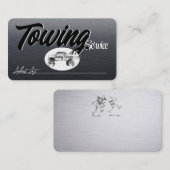 Trekkende Sjabloon, 3,5 x 2,5-inch Business Car Visitekaartje (Voorkant / Achterkant)