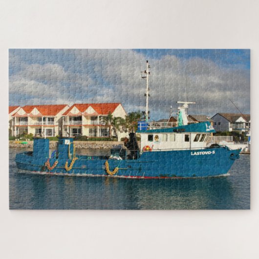 Trekkende vaartuig, Port Lincoln, Australië Legpuzzel (Horizontaal)