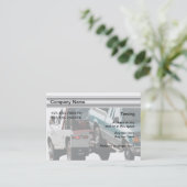 Trekkende Visitekaartjes (Staand voorkant)