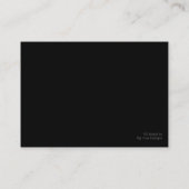 Trekkende Visitekaartjes (Achterkant)