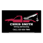 Trekkendienst Magnetisch Visitekaartje (Voorkant)