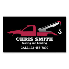 Trekkendienst Magnetisch Visitekaartje