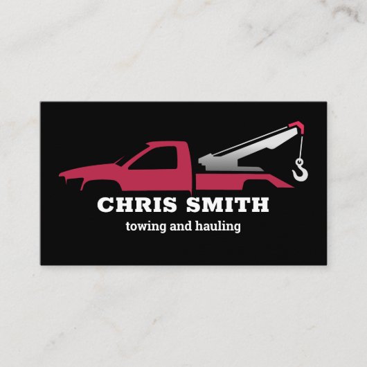 Trekkendienst Visitekaartje (Voorkant)