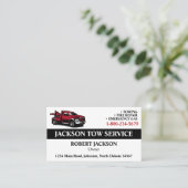 Trekkendienst Visitekaartje (Staand voorkant)