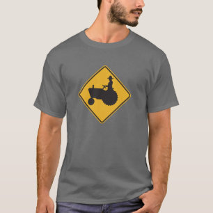 Trekker aan de wegkant t-shirt