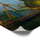 Trekker bij het heupbaron poster (Hoek)