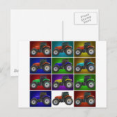 trekker briefkaart (Voorkant / Achterkant)