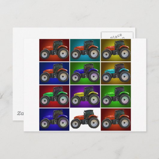 trekker briefkaart (Voorkant / Achterkant)