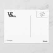 trekker briefkaart (Achterkant)