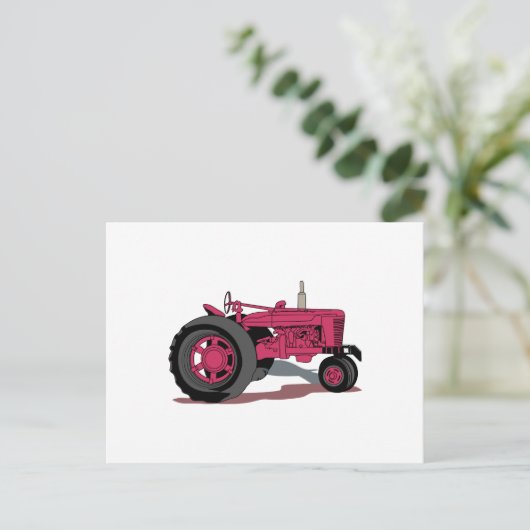 trekker briefkaart (Staand voorkant)