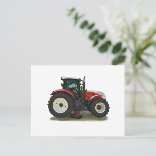 trekker briefkaart (Staand voorkant)