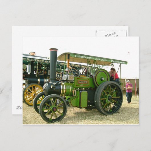  trekker briefkaart (Voorkant / Achterkant)