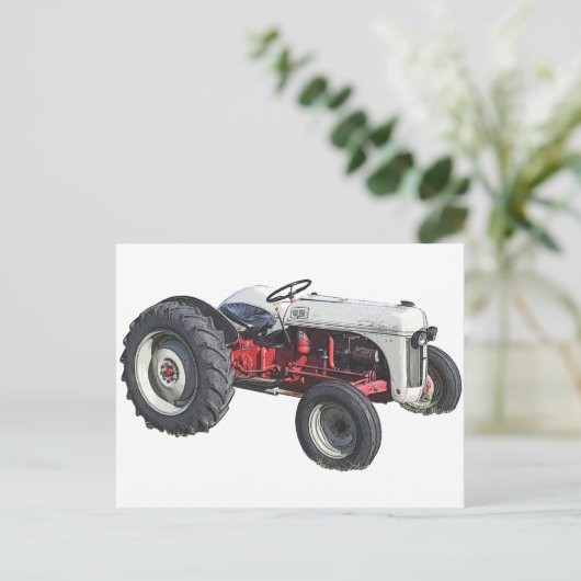 trekker briefkaart (Staand voorkant)