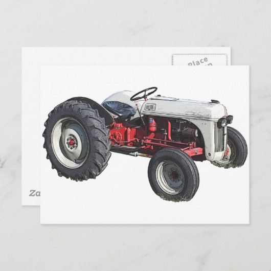 trekker briefkaart (Voorkant / Achterkant)