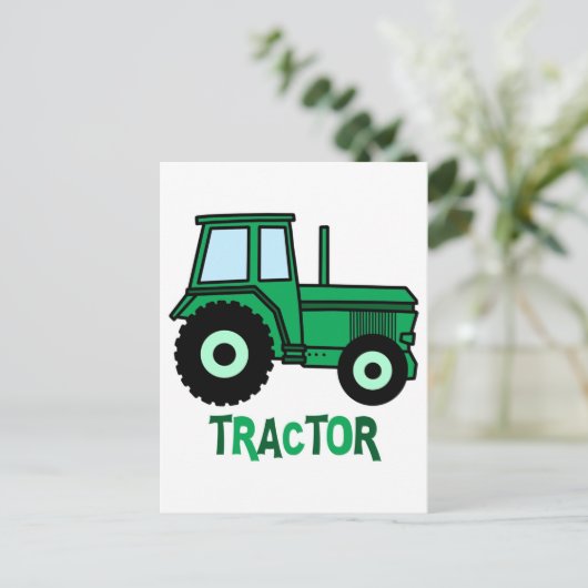 trekker briefkaart (Staand voorkant)