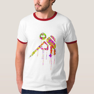 trekker gelukkig Multi-Splat T-shirt