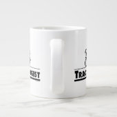 trekker grote koffiekop (Achterkant)