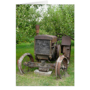 trekker in Apple Orchard