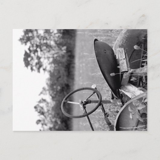 Trekker in de langste klasse feestdagenkaart (Voorkant)