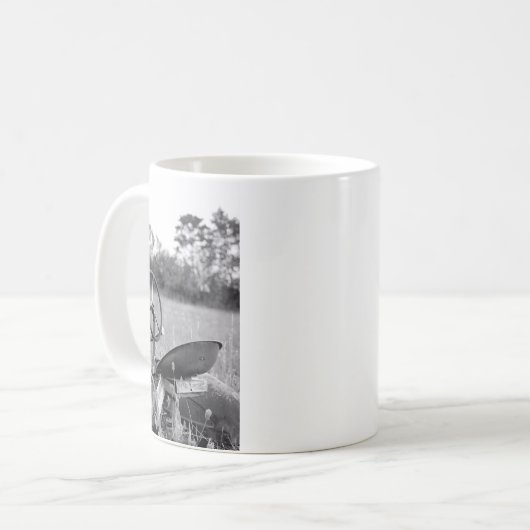 Trekker in de langste klasse koffiemok (Voorkant links)