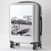 Trekker in de langste klasse sticker (Koffer)