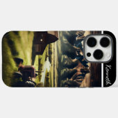 Trekker in de tanden Case-Mate iPhone case (Achterkant (horizontaal))
