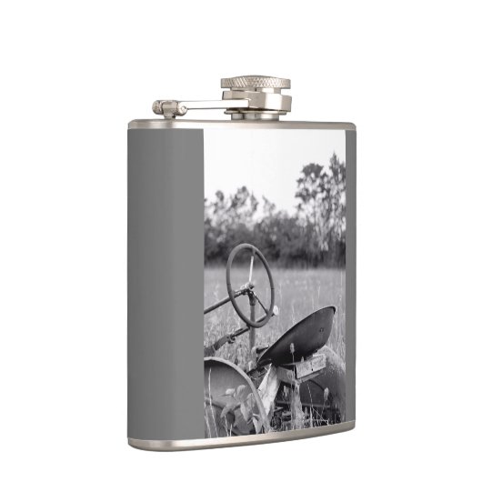 Trekker in een lange fles heupfles (Rechts)