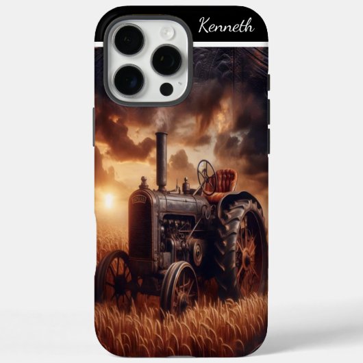  trekker in gouden uur Case-Mate iPhone case (Achterkant)