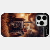  trekker in gouden uur Case-Mate iPhone case (Achterkant (horizontaal))