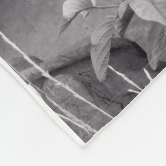 trekker in gras fleece deken (Hoek)