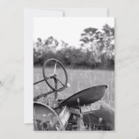 Trekker in lange gras