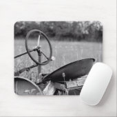 Trekker in lange gras muismat (Met muis)