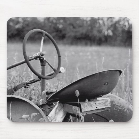 Trekker in lange gras muismat (Voorkant)