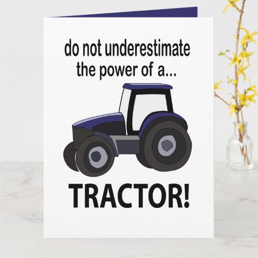 trekker kaart (Gele Bloem)