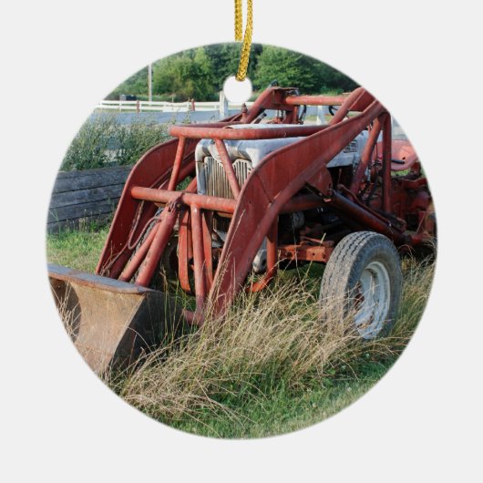 trekker keramisch ornament (Voorkant)