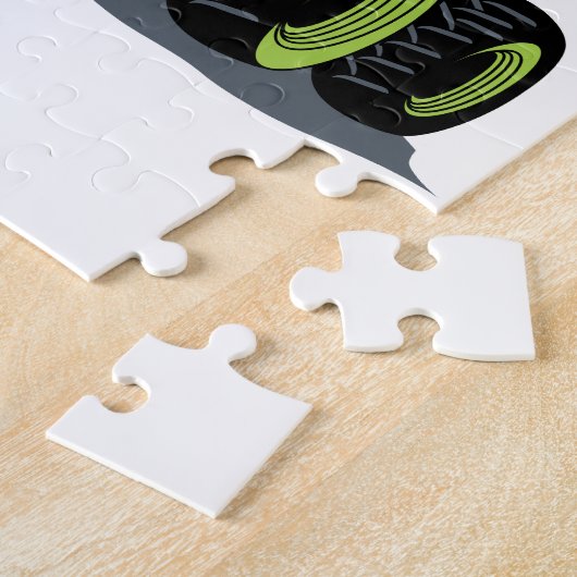 trekker legpuzzel (Zijkant)