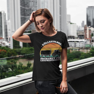 Trekker met Duitse prijsopgave T-shirt