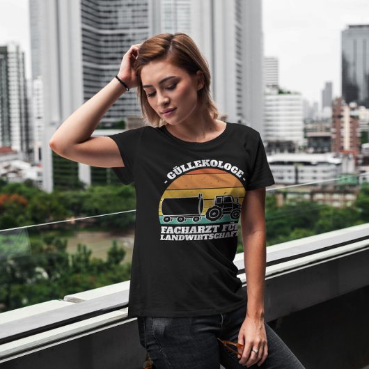 Trekker met Duitse prijsopgave T-shirt