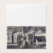 Trekker - Monotone Kaart (Buitenkant ongevouwen)