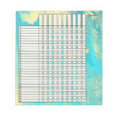 Trekker. Notitieblok (Voorkant)