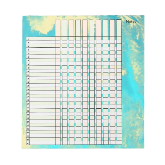 Trekker. Notitieblok (Voorkant)