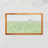 Trekker op Boerderij | Barn-Logo Visitekaartje (Achterkant)