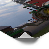 Trekker op Boerderij Poster (Hoek)